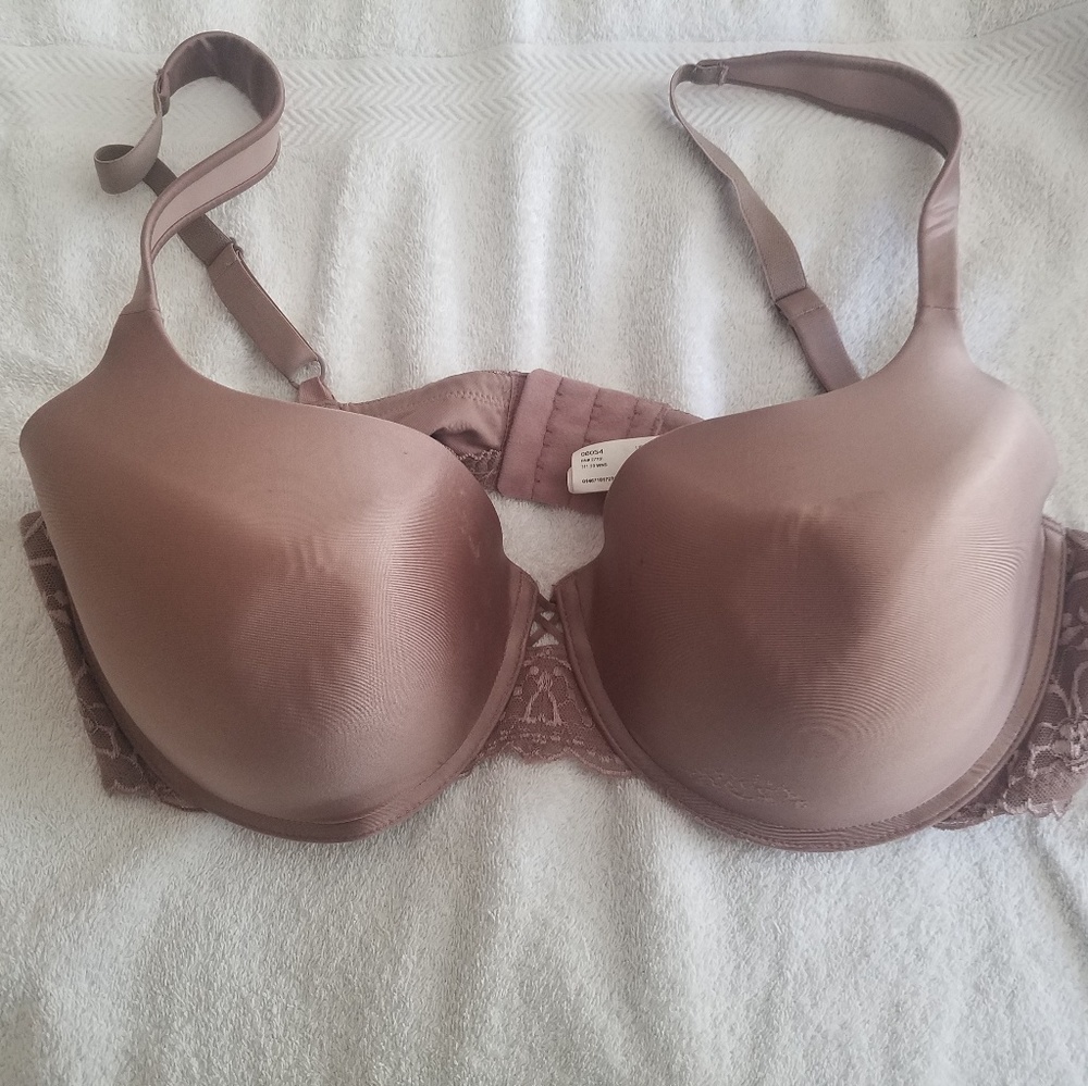 Womans Satin beige underwire Bra